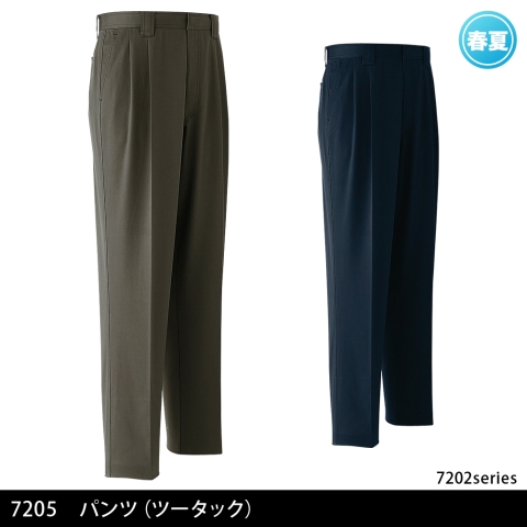 7205　パンツ　ツータック