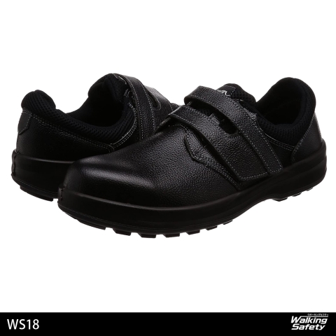 WS18黒　短靴マジック式(3層底F)