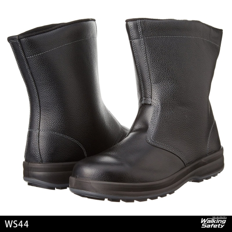 WS44黒　半長靴(3層底F)