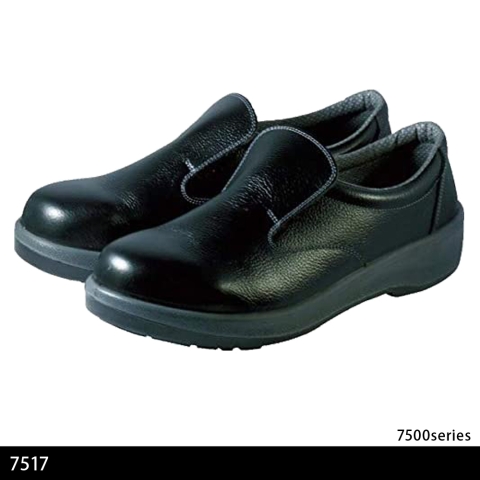 7517黒　短靴(2層底)