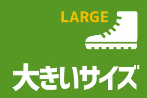 大きいサイズの安全靴、セーフティーシューズ