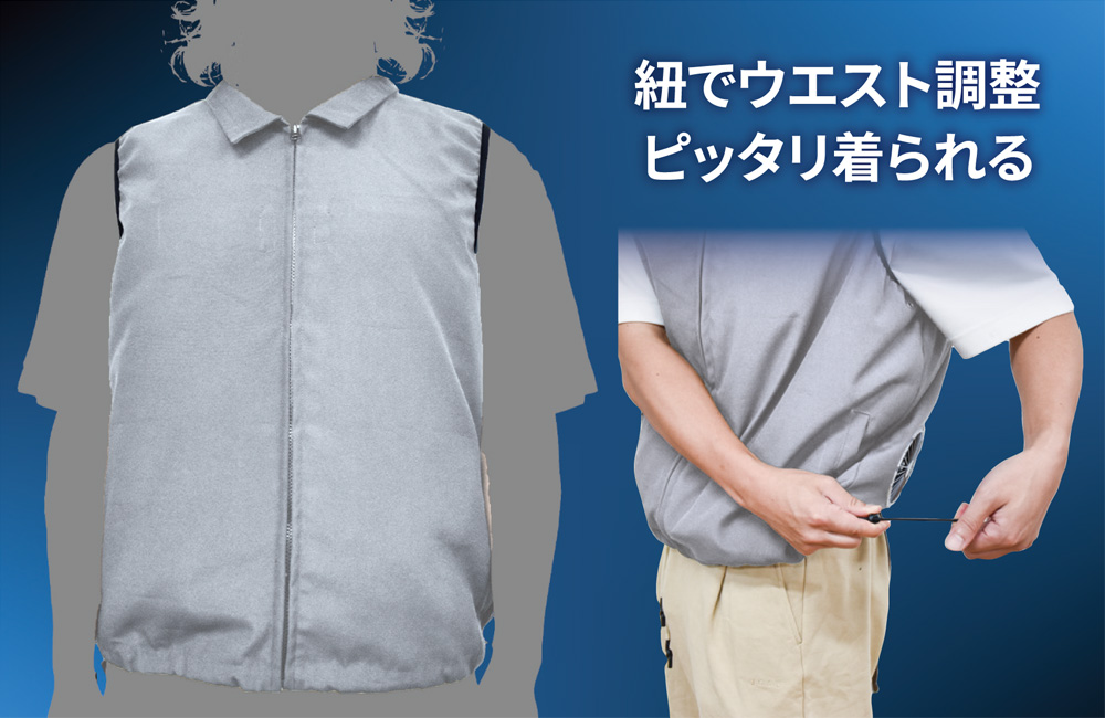 ペルチェベスト】TH602 冷蔵服2（冷却プレート＋ファン） | 溶接